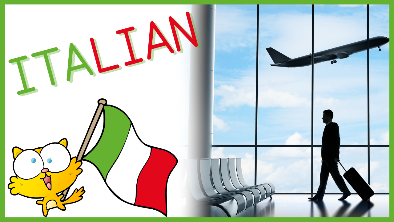 50 basic Italian phrases at airport dialogues in Italian from airport
