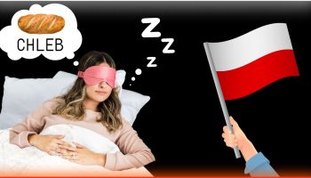 the girl learns Polish through her sleep